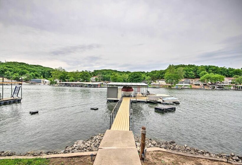 Waterfront Lake Ozark Home W/ Decks, Fire Pit