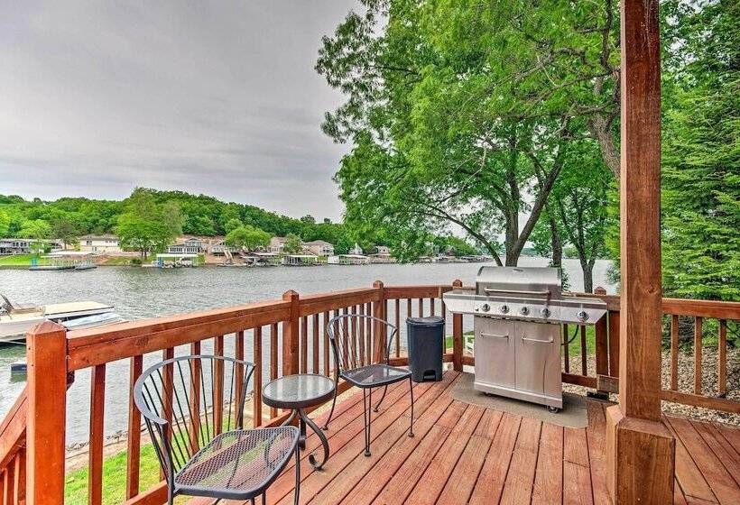 Waterfront Lake Ozark Home W/ Decks, Fire Pit