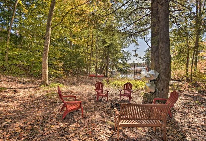 Waterfront Lakes Region Home On Private Cove!