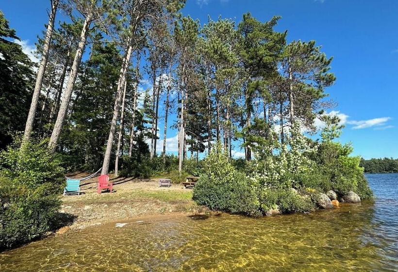 Waterfront Lakes Region Home On Private Cove!