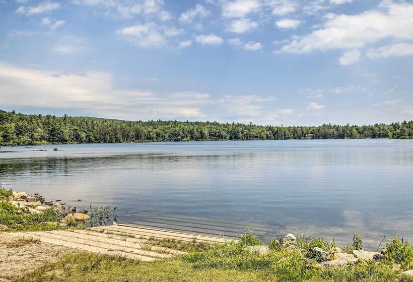 Waterfront Lakes Region Home On Private Cove!