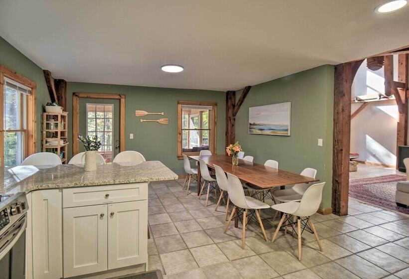 Waterfront Lakes Region Home On Private Cove!