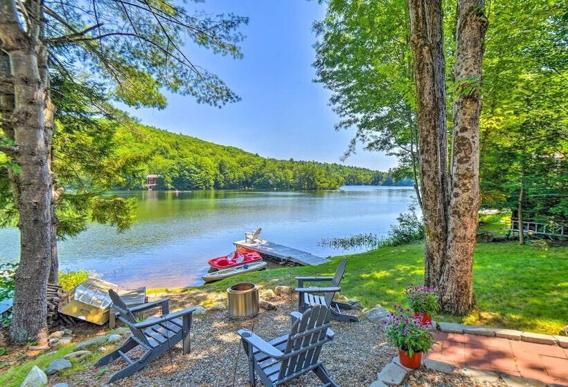Waterfront Newbury Retreat W/ Grill & Dock!