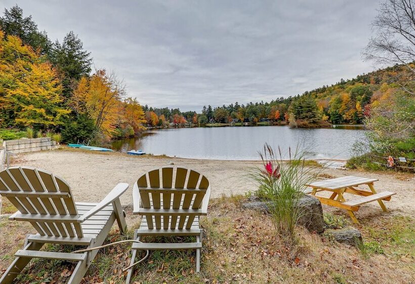 Waterfront Newbury Retreat W/ Grill & Dock!