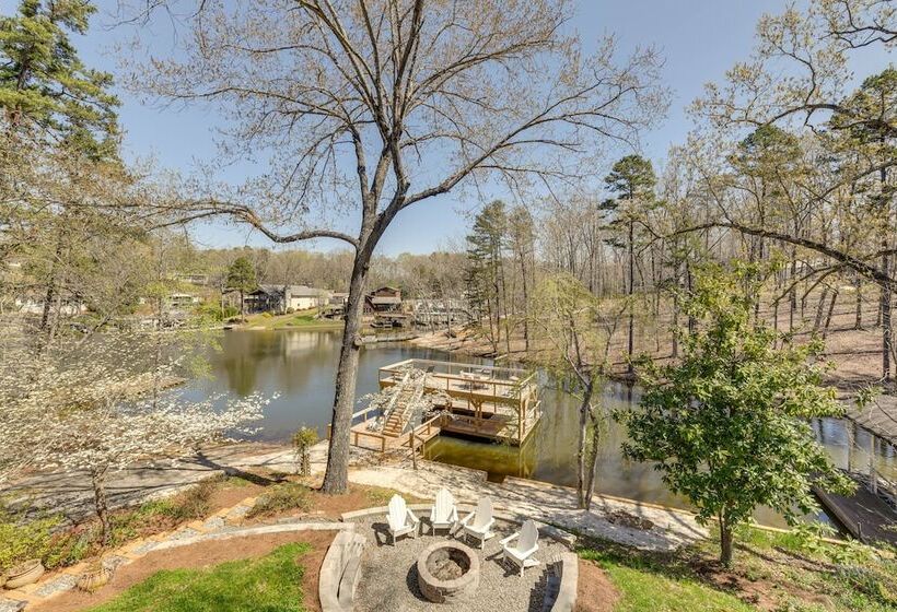 Badin Lake Cabin W/ Dock & 2 Story Boat Slip!