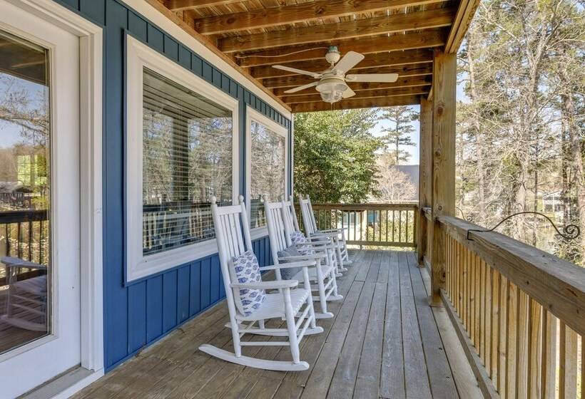 Badin Lake Cabin W/ Dock & 2 Story Boat Slip!