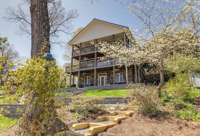 Badin Lake Cabin W/ Dock & 2 Story Boat Slip!