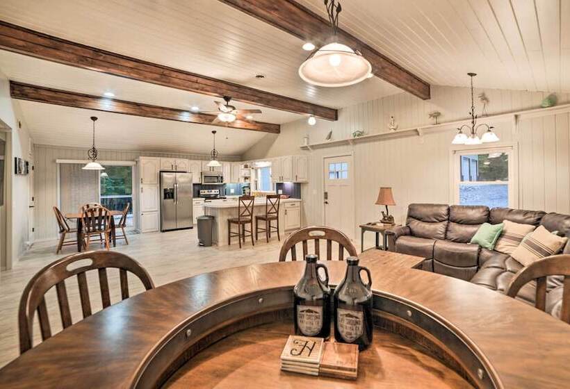 Benton House W/ Grill, Private Dock & Lake Access!