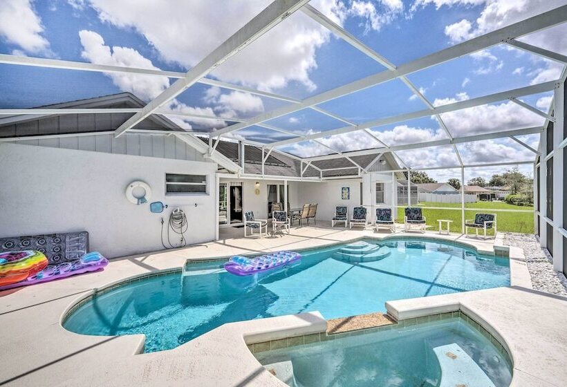 Pool + Game Room, 5 Mi To Disney: Kissimmee Home!