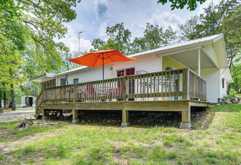 Bull Shoals Lake Home W/ Porch   Steps To Water!