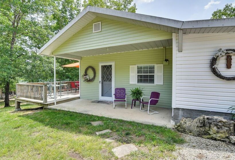 Bull Shoals Lake Home W/ Porch   Steps To Water!