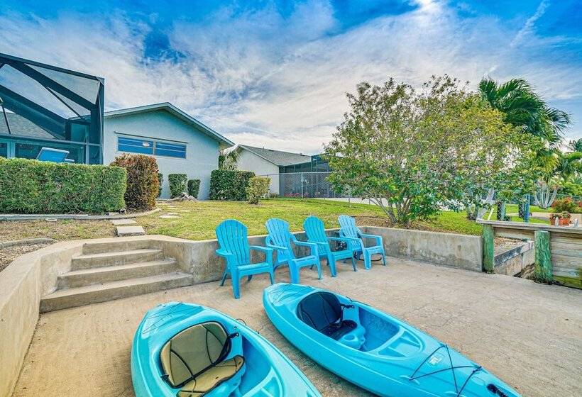 Cape Coral Home W/ Heated Pool, Dock & Gulf Access