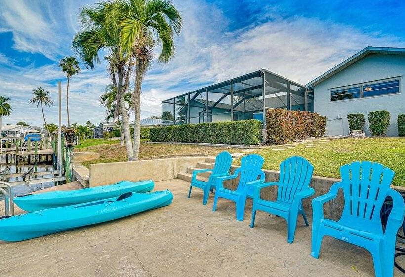 Cape Coral Home W/ Heated Pool, Dock & Gulf Access