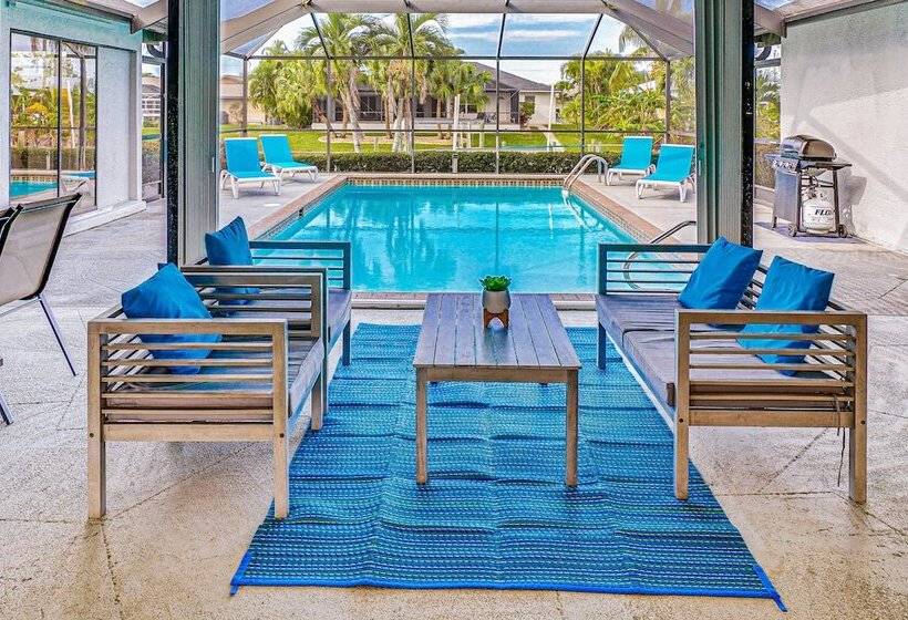 Cape Coral Home W/ Heated Pool, Dock & Gulf Access