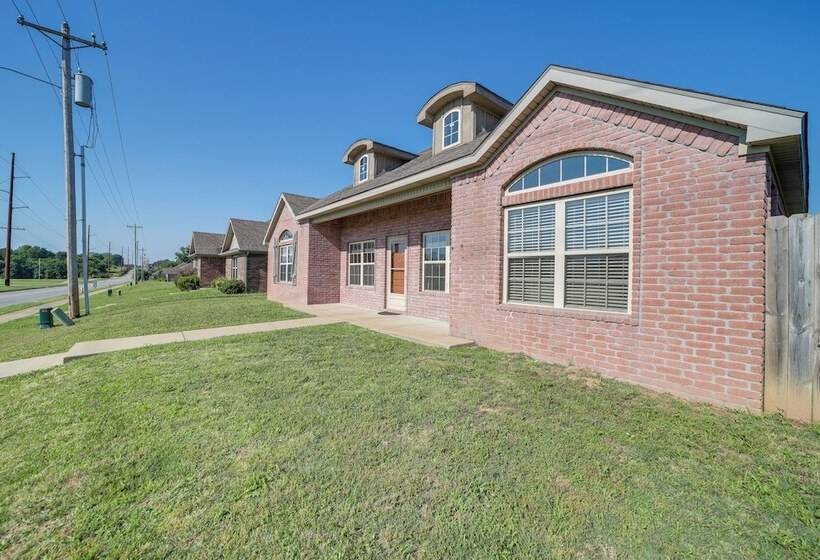 Central Bentonville Home With Fenced Yard!
