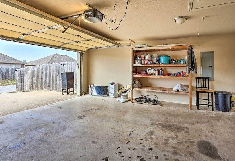 Central Bentonville Home With Fenced Yard!