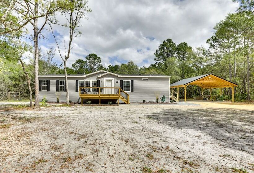 Charming Perry Home ~ 2 Mi To The Gulf!