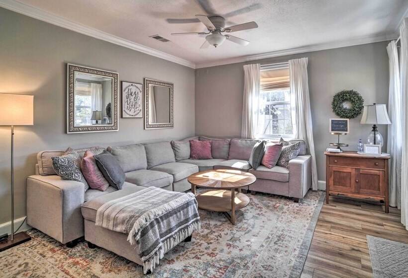 Fire Pit + Yard: Charming Port Royal Home!