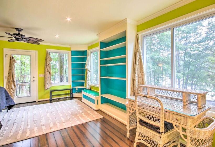 Cheery Swansea Home On Calmont Pond W/ Dock!