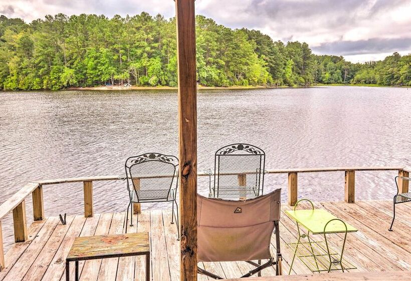 Cheery Swansea Home On Calmont Pond W/ Dock!