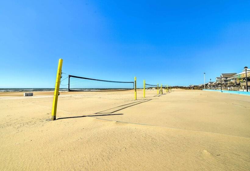 Coastal Atlantic Beach Duplex < 1 Mi To Boardwalk!