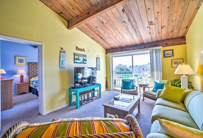 Coastal Atlantic Beach Duplex < 1 Mi To Boardwalk!