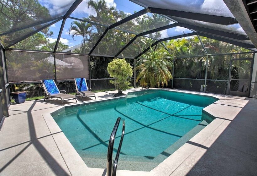 Cozy Naples Home W/ Lanai   1 Mi To Bluebill Beach