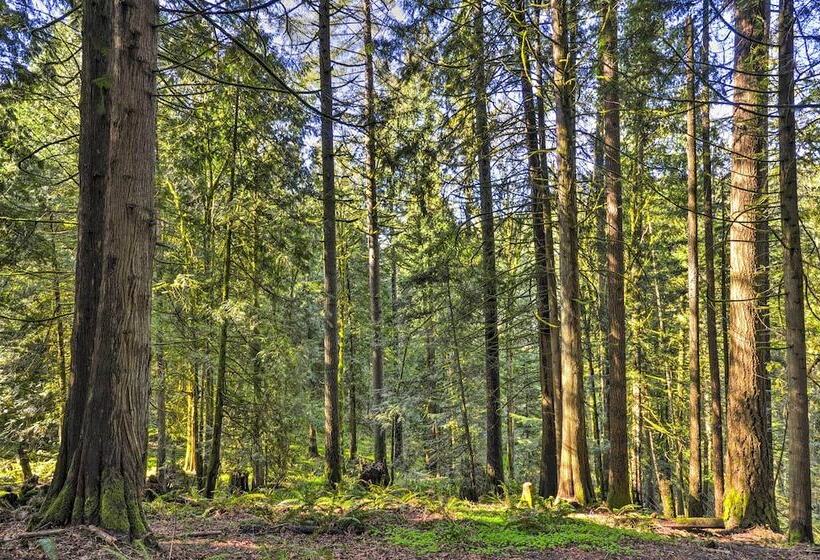 Cozy Sandy Retreat W/ Hot Tub & Forest Views!