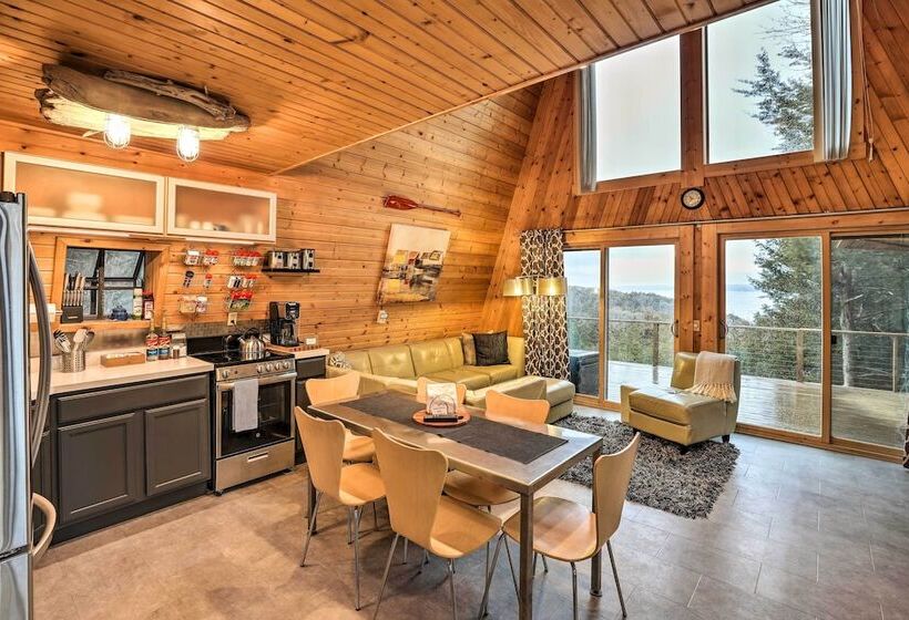 Crofton Cabin W/ Tiki Hut & Water Views!