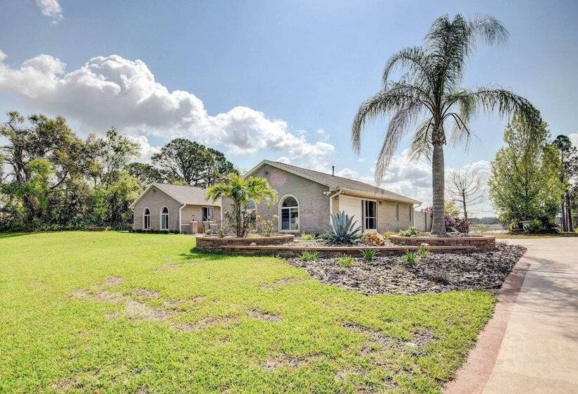 Screened Porch: Waterfront Home In Deltona!