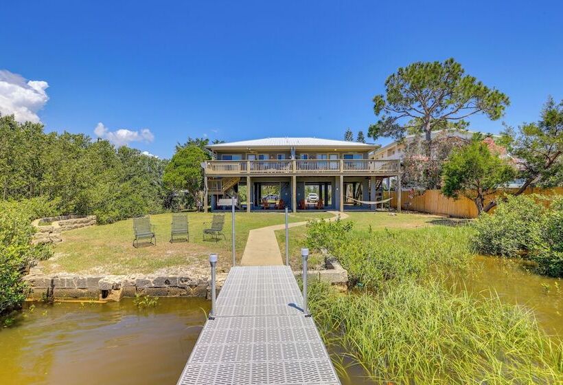 Waterfront Duplex W/ Dock & Views: Near Town!