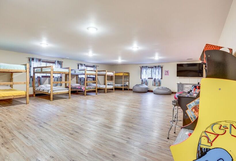 Dragon Castle  W/ Secret Passage, Dock, & Hot Tub