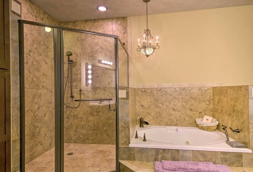 Dragon Castle  W/ Secret Passage, Dock, & Hot Tub