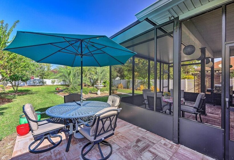 Elegant Fernandina Beach Home: Patio & Fenced Yard