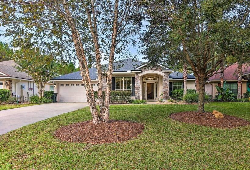 Elegant Fernandina Beach Home: Patio & Fenced Yard