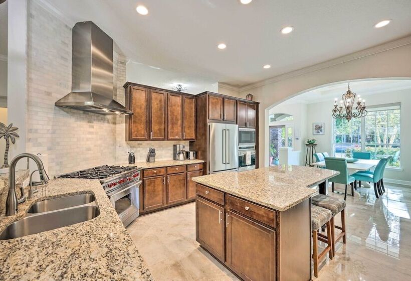 Elegant Fernandina Beach Home: Patio & Fenced Yard