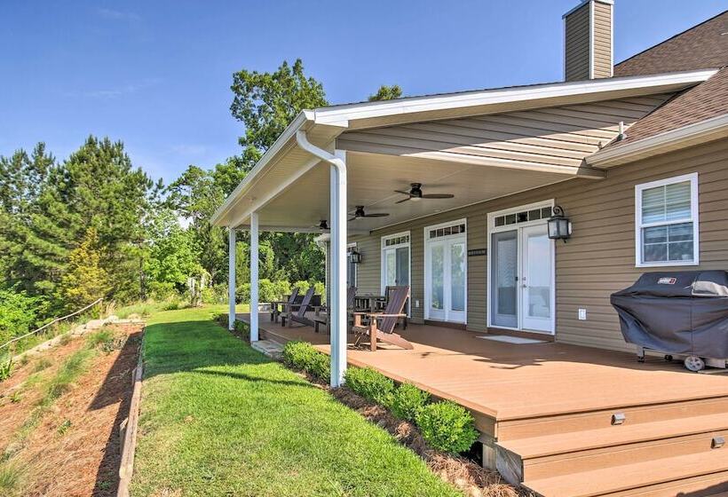 Elegant Lakefront Gem W/ Dock + Sunset Views!