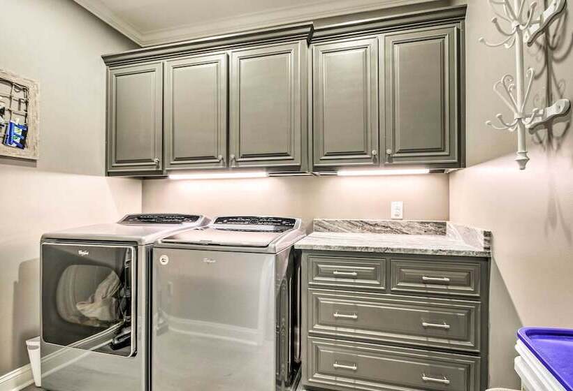 Elegant Lakefront Gem W/ Dock + Sunset Views!