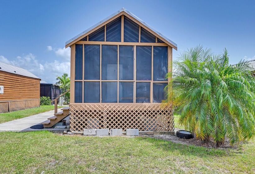 Everglades City Trailer Cabin: Boat Slip & Porch!