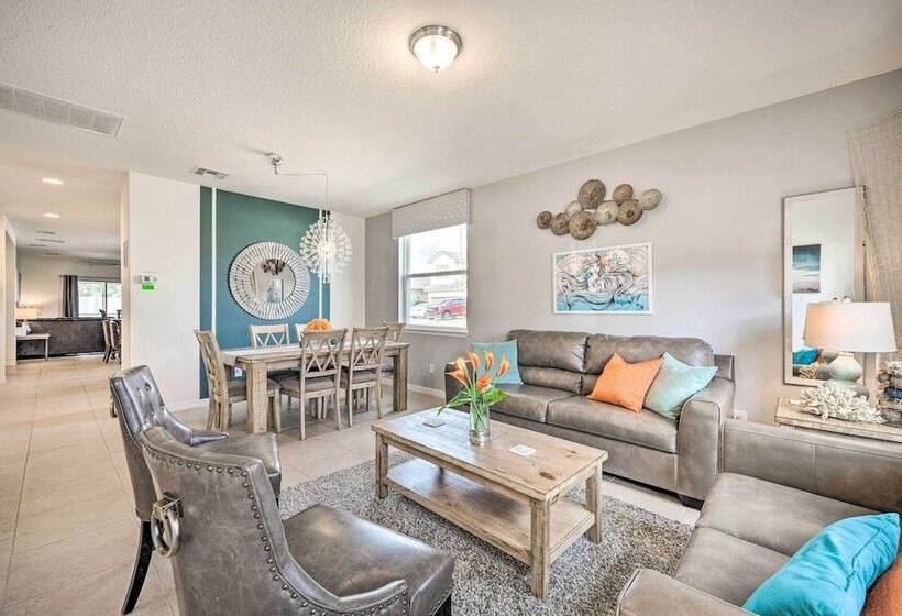 Family Friendly Home W/ Pool ~ 10 Mi To Disney!