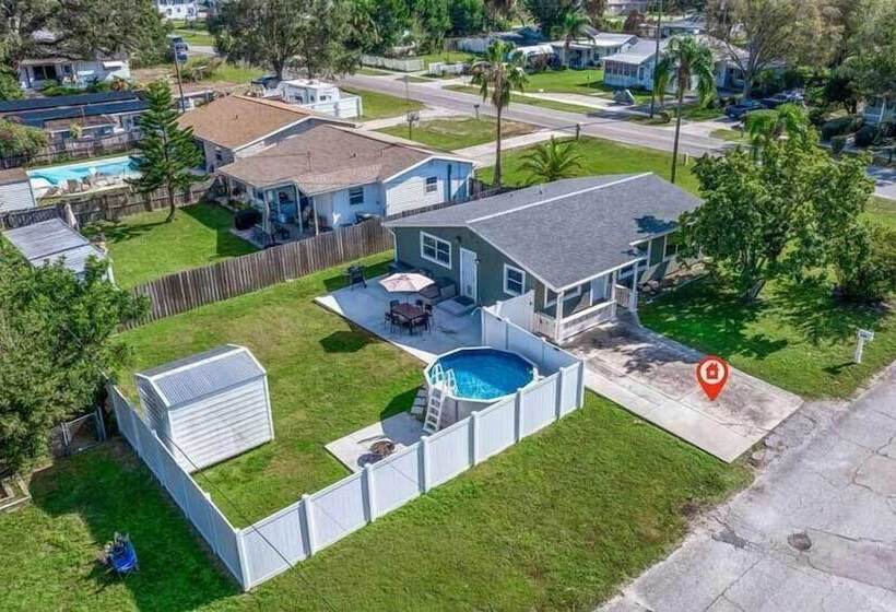 Family Friendly, Pastel Gem W/ Private Pool!