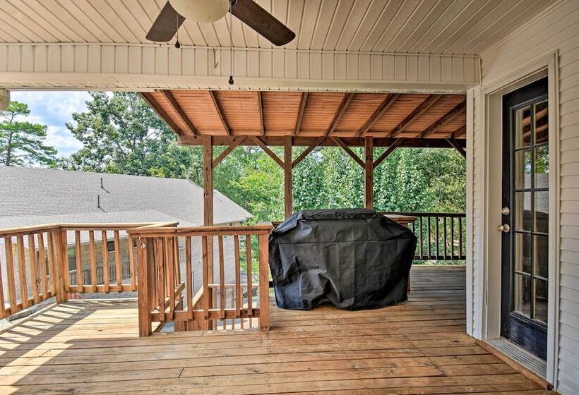 Lakefront Home W/ Private Dock In Hot Springs!