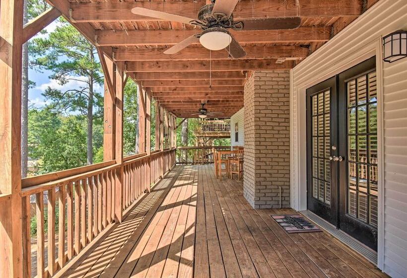 Lakefront Home W/ Private Dock In Hot Springs!