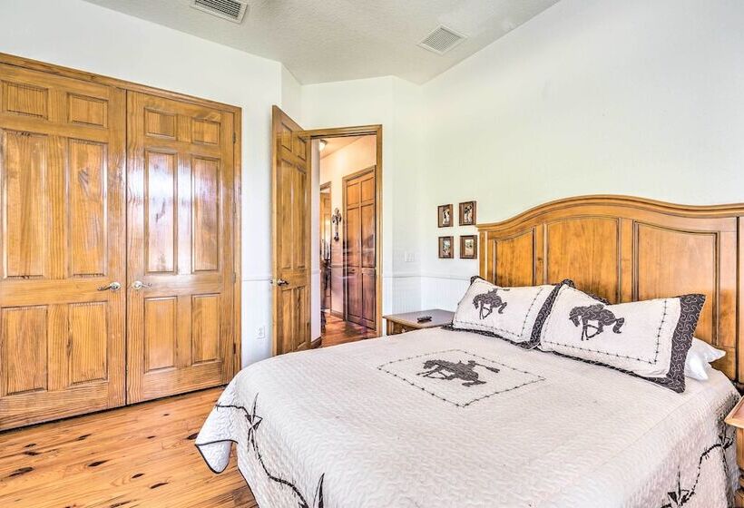 House W/ Wraparound Porch, 1/2 Mi To Lake!