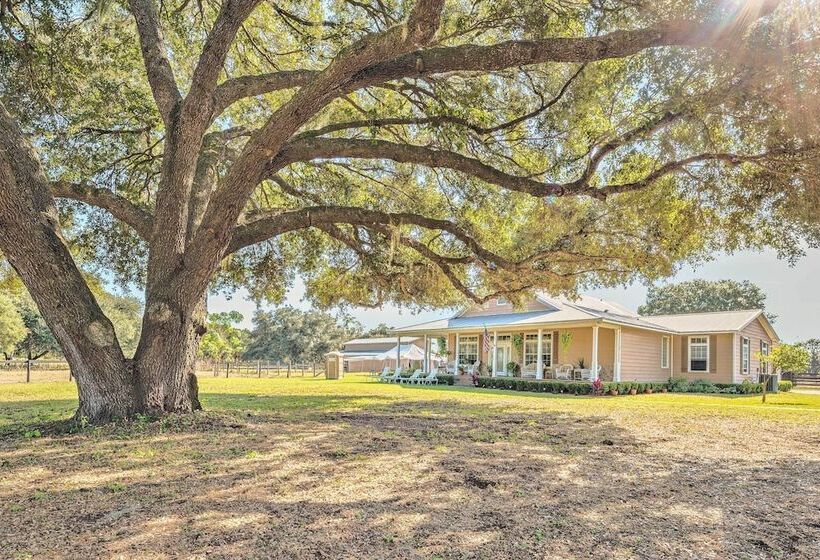 House W/ Wraparound Porch, 1/2 Mi To Lake!