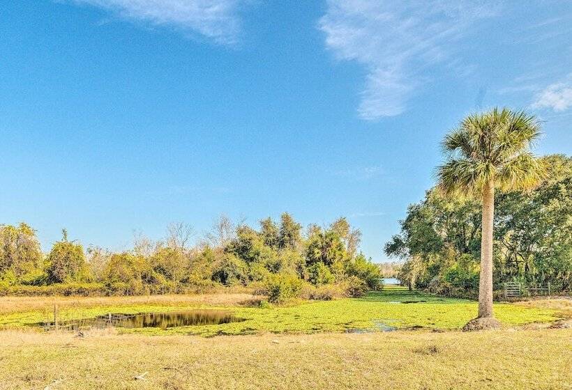 House W/ Wraparound Porch, 1/2 Mi To Lake!