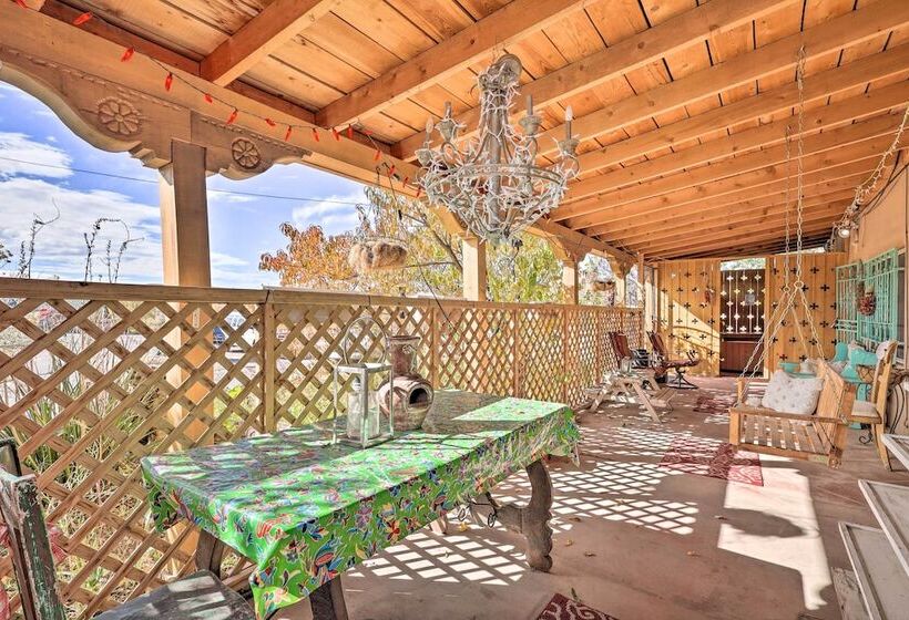 Idyllic Española Casita W/ Charcoal Grill