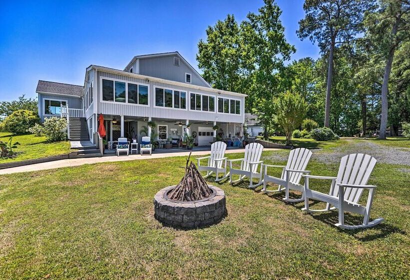 Idyllic Waterfront Home W/ Game Room & Dock