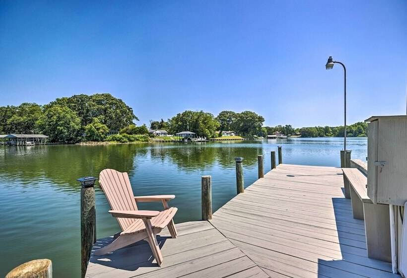 Idyllic Waterfront Home W/ Game Room & Dock