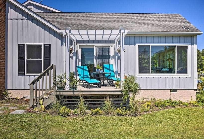 Idyllic Waterfront Home W/ Game Room & Dock
